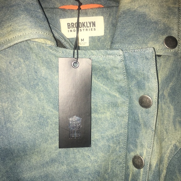 Vintage Denim Moto Jacket - Picture 4 of 9